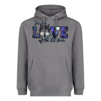 Storm For The Love Of The Wolves Heavyweight Hoodie - RanaPortraitStore