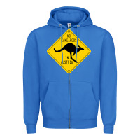 True Royal no kangaroos in austria Zipper Hoodie - artisFamous