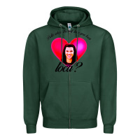 Sports Green bella where the hell have you been loca Zipper Hoodie - artisFamous