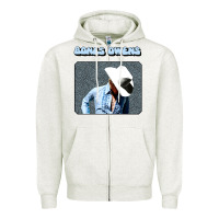 Oatmeal Heather bones owens Zipper Hoodie - artisFamous