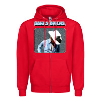 Red bones owens Zipper Hoodie - artisFamous