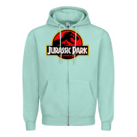 Seafoam jurassicc park cartoon Zipper Hoodie - artisFamous