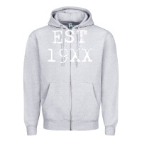 Heather Grey MGK EST 19XX Zipper Hoodie - artisFamous