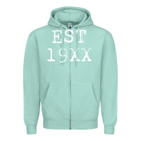 Seafoam MGK EST 19XX Zipper Hoodie - artisFamous