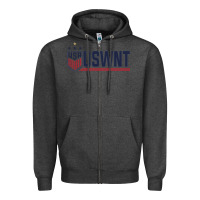 Charcoal Heather uswnt classic Zipper Hoodie - artisFamous