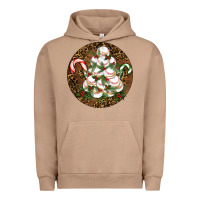 Pigment Burro Merry Christmas Baseball Urban Hoodie - RanaPortraitStore