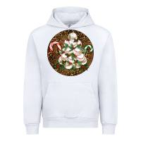 White Merry Christmas Baseball Urban Hoodie - RanaPortraitStore