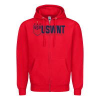 Red uswnt classic Zipper Hoodie - artisFamous
