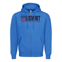 True Royal uswnt classic Zipper Hoodie - artisFamous