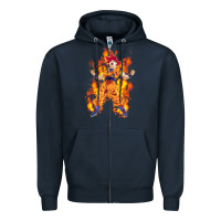 Navy goku super sayan Zipper Hoodie - artisFamous