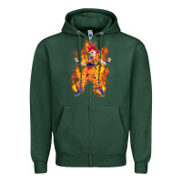 Sports Green goku super sayan Zipper Hoodie - artisFamous