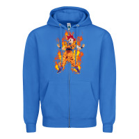 True Royal goku super sayan Zipper Hoodie - artisFamous