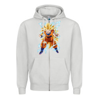 Super Saiyan Zipper Hoodie | Teevron