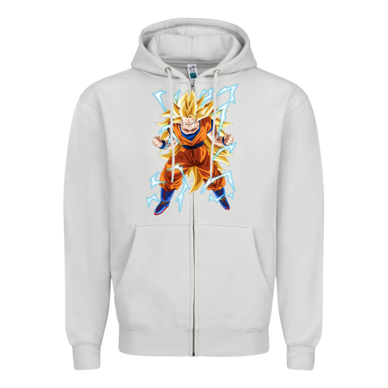 Super Saiyan Zipper Hoodie by artisFamous | Teevron