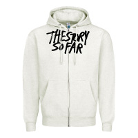 Oatmeal Heather the story so far Zipper Hoodie - artisFamous