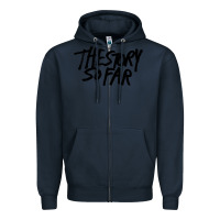 Navy the story so far Zipper Hoodie - artisFamous