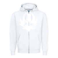 White white and black hank art Zipper Hoodie - artisFamous