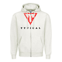 Oatmeal Heather typical gamer Zipper Hoodie - artisFamous