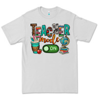 Dove Grey teacher mode on Premium Tee - OliviaCreatesArt