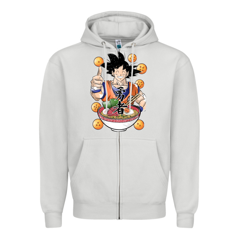 Saiyan Ramen Zipper Hoodie by artisFamous | Teevron