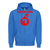 True Royal tsunami bomb trust no one Zipper Hoodie - artisFamous