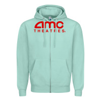 Seafoam cinema amc theaters merch Zipper Hoodie - artisFamous