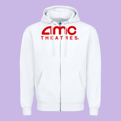 Cinema Amc Theaters Merch Zipper Hoodie Designed By Artisfamous