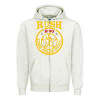Oatmeal Heather rush R40 Zipper Hoodie - artisFamous