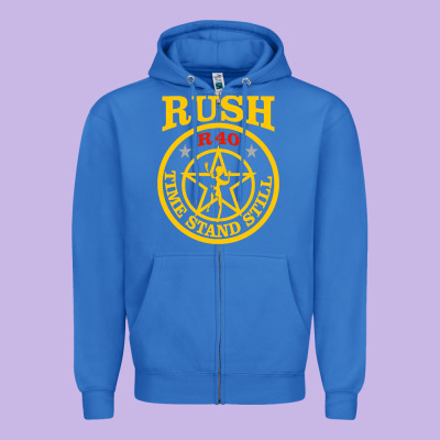 Rush R40 Zipper Hoodie Designed By Artisfamous
