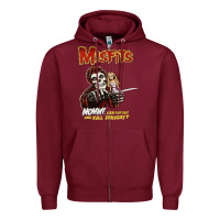 Burgundy can go out and kill tonight Zipper Hoodie - artisFamous
