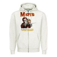 Oatmeal Heather can go out and kill tonight Zipper Hoodie - artisFamous