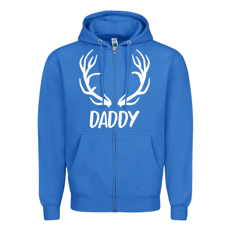 Daddy Deer Zipper Hoodie by artisFamous | Teevron
