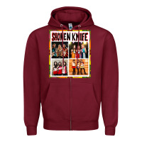 Shonen Knife Zipper Hoodie | Teevron