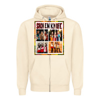 Sandshell Shonen knife Zipper Hoodie - artisFamous