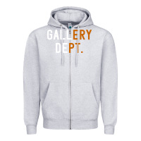 Heather Grey Gallery Dept. Zipper Hoodie - artisFamous
