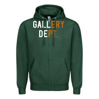 Sports Green Gallery Dept. Zipper Hoodie - artisFamous