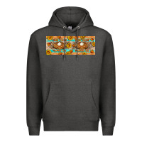 Charcoal Heather Thick Thighs Pumpkin Pies Premium Hoodie - Artiststas