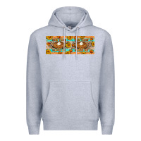 Heather Grey Thick Thighs Pumpkin Pies Premium Hoodie - Artiststas