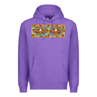 Purple Thick Thighs Pumpkin Pies Premium Hoodie - Artiststas