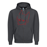 Smoke Aphmau Sketch Zipper Hoodie - artisFamous