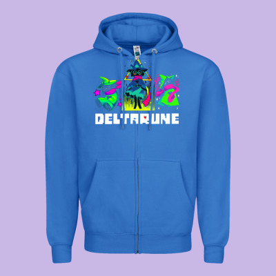 Deltarune Zipper Hoodie Designed By Artisfamous
