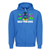 True Royal Deltarune Zipper Hoodie - artisFamous