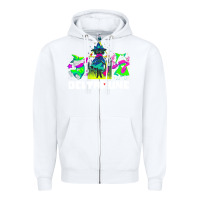 White Deltarune Zipper Hoodie - artisFamous