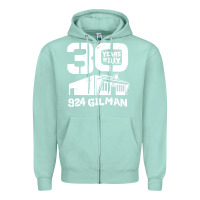 Seafoam 30 years of diy 924 gilman streets Zipper Hoodie - artisFamous