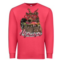 Cardinal Mother's Day Glasses Leopard Bandana Mama Bear Hunting Fish Premium Sweatshirt - RanaPortraitStore