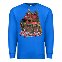 True Royal Mother's Day Glasses Leopard Bandana Mama Bear Hunting Fish Premium Sweatshirt - RanaPortraitStore