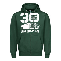 Sports Green 30 years of diy 924 gilman streets Zipper Hoodie - artisFamous
