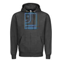 Charcoal Heather GOODWILL Zipper Hoodie - artisFamous