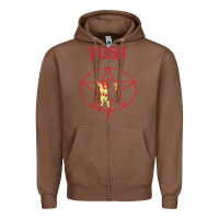 Chestnut rush Zipper Hoodie - artisFamous
