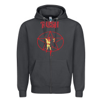 Smoke rush Zipper Hoodie - artisFamous